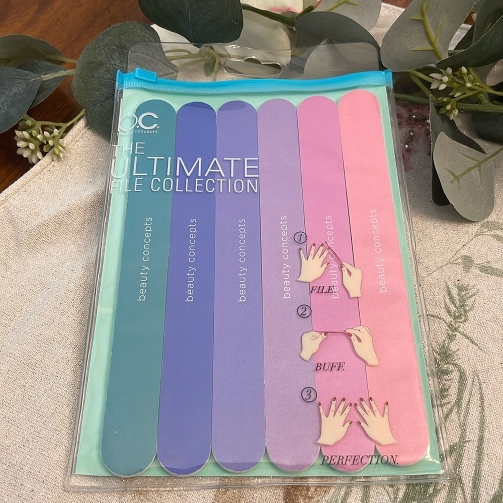 NEW Colorful Nail File Pack (5) - Picture 2 of 6